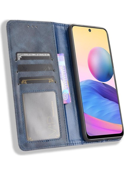 Xiaomi Redmi Not 10 5g Cüzdan Pu Deri Manyetik Kapatma Telefon Kılıfı (Yurt Dışından) fırsatları