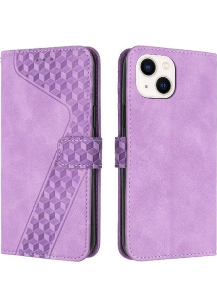 iphone 14 Flip Folio Kart Yuvaları Kickstand Manyetik Telefon Kılıfı (Yurt Dışından)