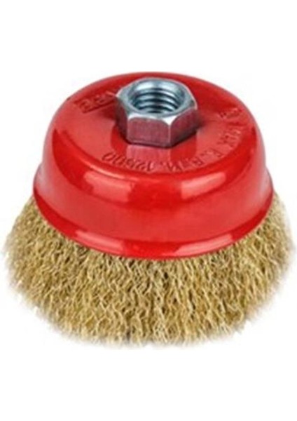 75 mm Saçaklı Çanak Fırça