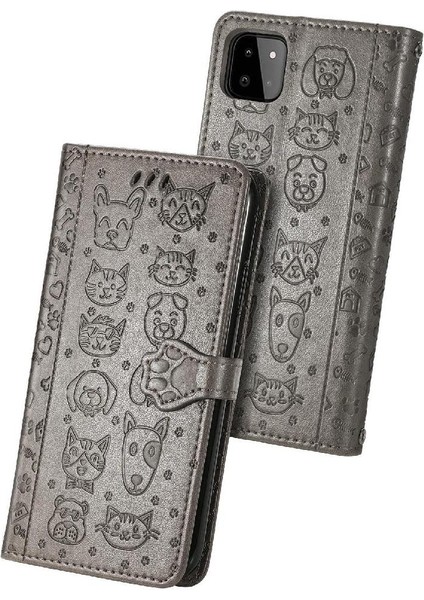 Samsung Galaxy A22 5g Için Çevirin Kısa Kayış Karikatür Telefon Kılıfı (Yurt Dışından)