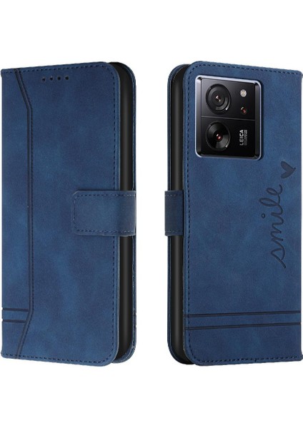Xiaomi 13T/13T Pro Kart Yuvaları Flip Folio Cüzdan El Telefon Kılıfı (Yurt Dışından)