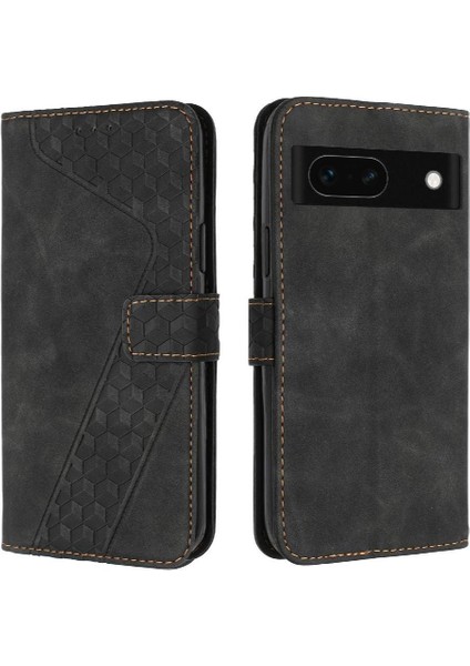 Google Piksel 8A Cüzdan Flip Folio Kickstand Manyetik Kart Için Telefon Kılıfı (Yurt Dışından)