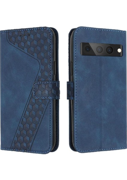 Google Pixel 7 Pro Için Kickstand Cüzdan Flip Folio Kart Yuvaları Telefon Kılıfı (Yurt Dışından)