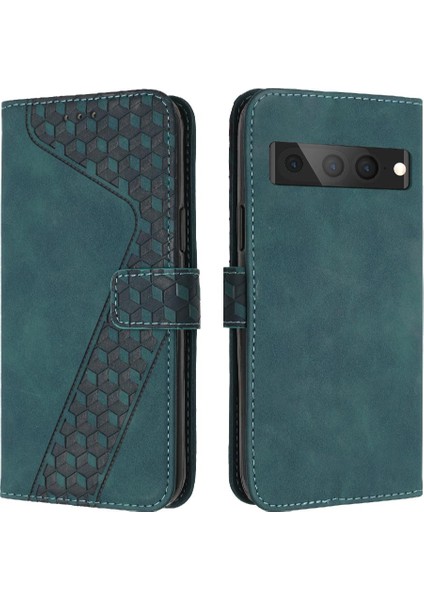 Google Pixel 7 Pro Için Kickstand Cüzdan Flip Folio Kart Yuvaları Telefon Kılıfı (Yurt Dışından)