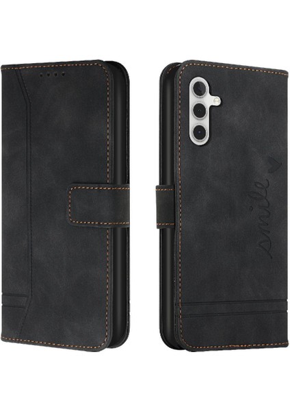 Samsung Galaxy Folio 4g/5g Flip Folio Cüzdan Manyetik Kapatma Telefon Kılıfı (Yurt Dışından) indirimleri