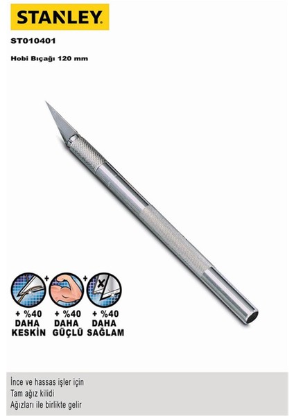 0-10-401 Hobi Maket Bıçağı 120MM