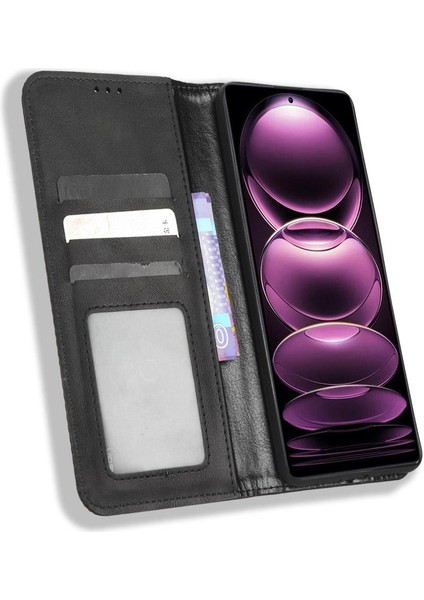 Xiaomi Redmi Not 12 Pro Artı 5g Manyetik Kapatma Cüzdan Pu Telefon Kılıfı (Yurt Dışından) indirimleri