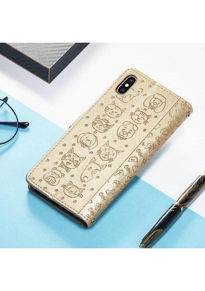 Iphone Xs Max Flip Için Karikatür Hayvanlar Telefon Kılıfı (Yurt Dışından) fırsatları
