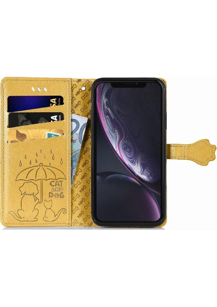 Iphone Xr Flip Için Kısa Kayış Karikatür Hayvanlar Telefon Kılıfı (Yurt Dışından) modelleri