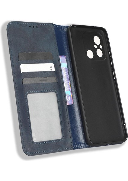 Xiaomi Redmi 12C Cüzdan Manyetik Kapatma Pu Deri Telefon Kılıfı (Yurt Dışından) indirimleri
