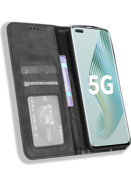 Onur Sihirli 5 Pro Cüzdan Pu Deri Manyetik Kapatma Için Telefon Kılıfı (Yurt Dışından) indirimleri