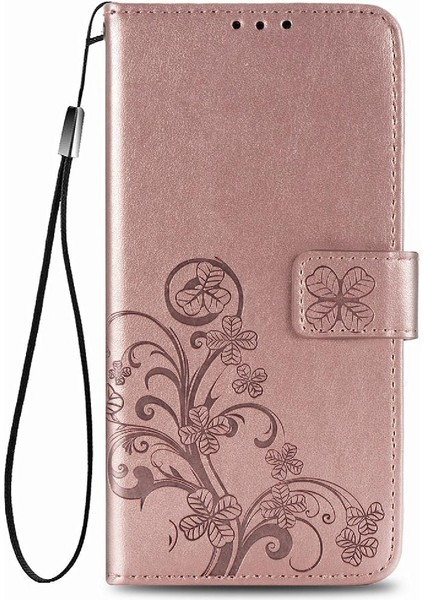 Realme C15 Zarif Iş Dört Yapraklı Yonca Flip Için Kısa Telefon Kılıfı (Yurt Dışından) fiyatları