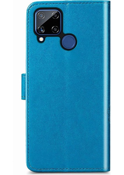 Realme C15 Zarif Iş Dört Yapraklı Yonca Flip Için Kısa Telefon Kılıfı (Yurt Dışından) indirimleri