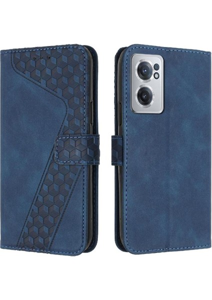 Oneplus Nord Ce 2 5g Manyetik Kickstand Kart Yuvaları Için Telefon Kılıfı (Yurt Dışından)