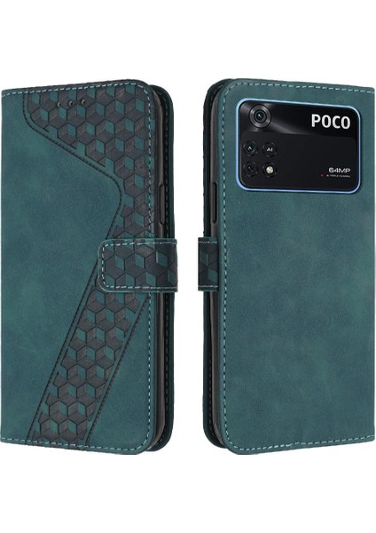 Xiaomi Poco M4 Pro 4g Kickstand Cüzdan Flip Folio Kart Telefon Kılıfı (Yurt Dışından) indirimleri