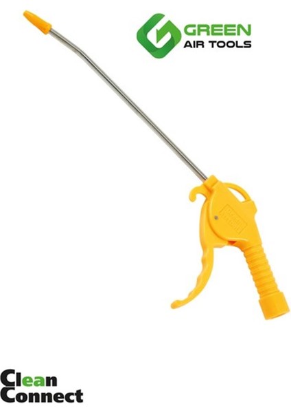 Green Extra Uzun Uçlu Plastik Hava Tabancası