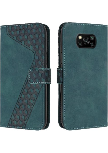 Xiaomi Poco X3/x3 Pro/x3 Nfc Cüzdan Manyetik Kickstand Flip Için Telefon Kılıfı (Yurt Dışından)