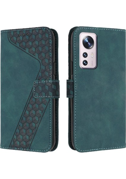 Xiaomi 12/12S/12X Cüzdan Kickstand Kart Yuvaları Flip Için Telefon Kılıfı (Yurt Dışından)