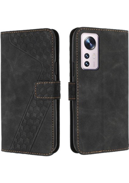 Xiaomi 12/12S/12X Cüzdan Kickstand Kart Yuvaları Flip Için Telefon Kılıfı (Yurt Dışından)