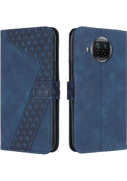 Xiaomi 10T Lite Flip Folio Manyetik Kickstand Kart Yuvaları Telefon Kılıfı (Yurt Dışından)