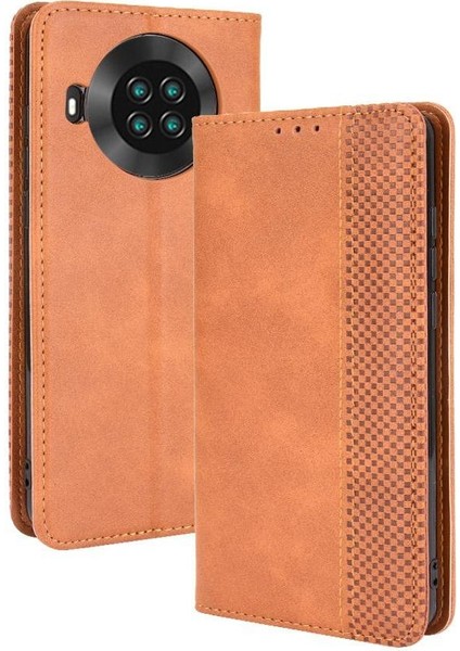 Cubot Not 20 Için /not 20 Pro Pu Deri Manyetik Kapatma Cüzdan Telefon Kılıfı (Yurt Dışından)