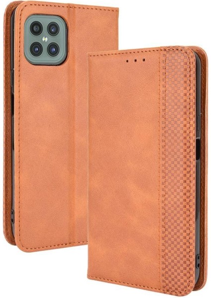 Cubot C30 Cüzdan Manyetik Kapatma Pu Deri Için Telefon Kılıfı (Yurt Dışından)