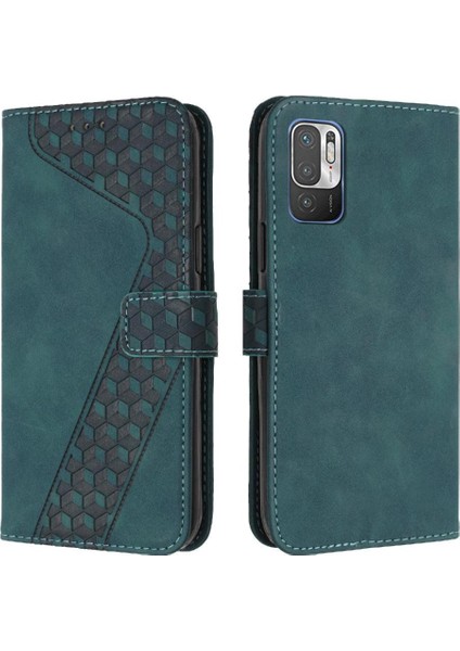 Xiaomi Redmi Not 10T Kickstand Manyetik Folio Cüzdan Telefon Kılıfı (Yurt Dışından)