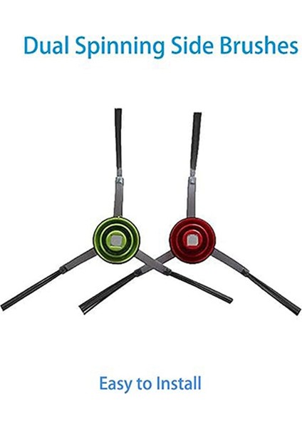 Cobos X1OMNI Turbo Süpürge Aksesuarları Için Uygun Yan Süpürme Filtresi Rulo Fırça Paspas Pedi Yedek Parçalar (Yurt Dışından)