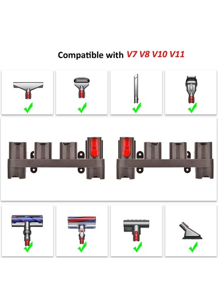 Askı Aksesuarı V11 Saklama Smedy V7 Fırça Turbus Sh (Yurt Dışından)