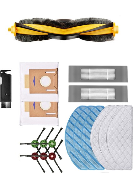 Deebot Parçaları Için Hepa Filtre Ana Yan Fırça Paspas Toz Torbası (Yurt Dışından)