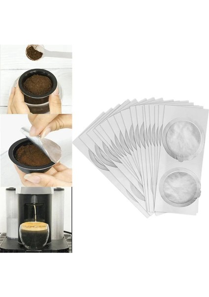 Kahve Kapsülü Mühürler Folyo Krem Köpük Kahve Filtresi Kapağı Etiket (Yurt Dışından) indirimleri