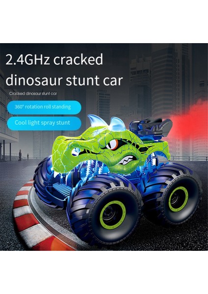 Çocuk Boys Için Uzaktan Kumandalı Dinozor Araba Oyuncakları, 2.4ghz Rc Kamyon Yeşil (Yurt Dışından) indirimleri