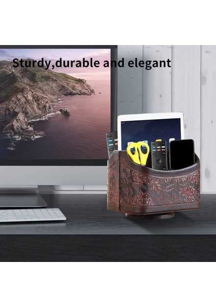 Pu Deri 360 Derece Dönebilen Uzaktan Kumanda/denetleyici Saklama Kutusu (Yurt Dışından) indirimleri