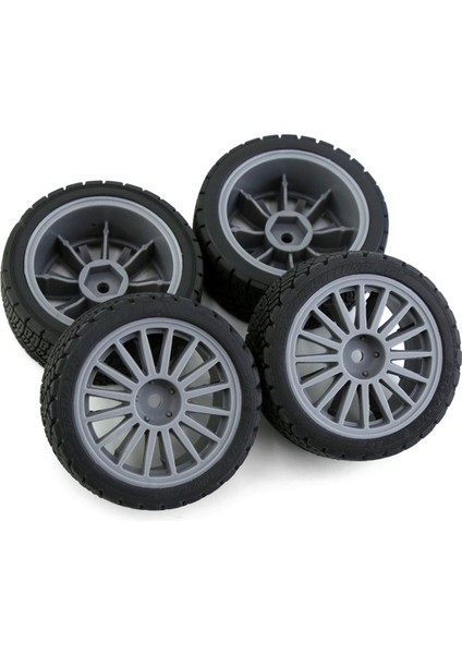 1/10 Rc Yarış Arabası Için Lastik Lastik Jant Lastiği, Gri (Yurt Dışından) indirimleri