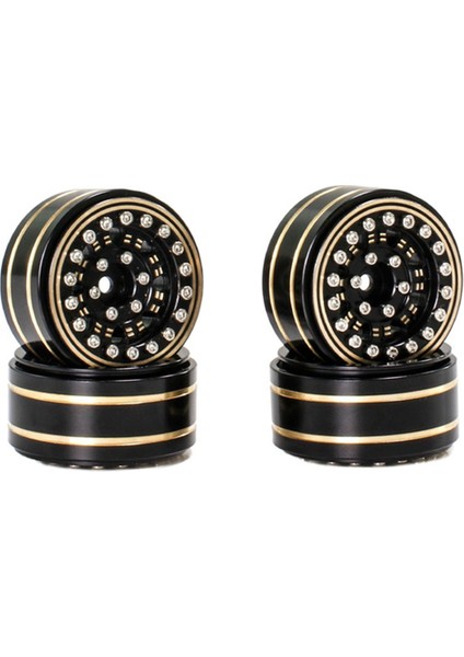 1,2 Inç Pirinç Jantlar 1/24 SCX24 Fms (Yurt Dışından)