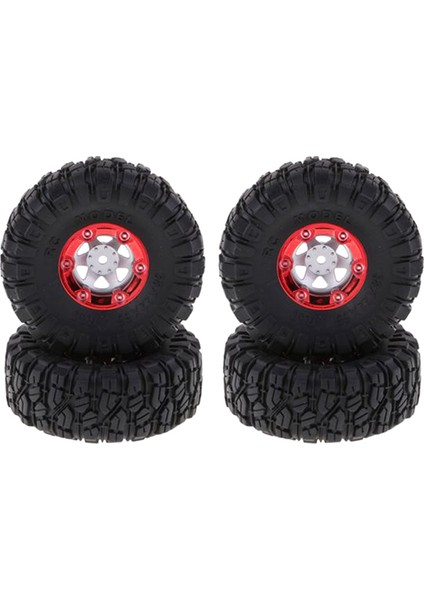 1:12 Rc Kamyon Tarayıcıları 100MM Lastik Lastik Lastikleri Wltoys Için Tekerlek Hex ile 12428 12423 FY01 FY02 FY03 (Yurt Dışından)