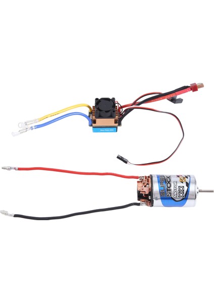 550 Fırçalı Motor 11T ve 480A Su Geçirmez Fırçalı Esc Hız Kontrol Cihazı (Yurt Dışından)
