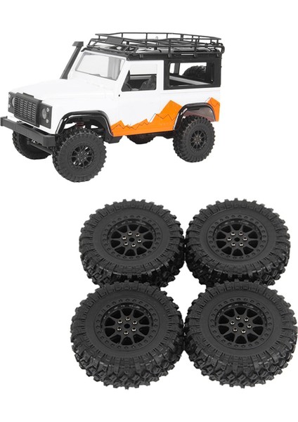 4 Adet 70MM Lastik Lastik Tekerlek Mn D90 D99S Mn-90 MN91, Siyah (Yurt Dışından) indirimleri