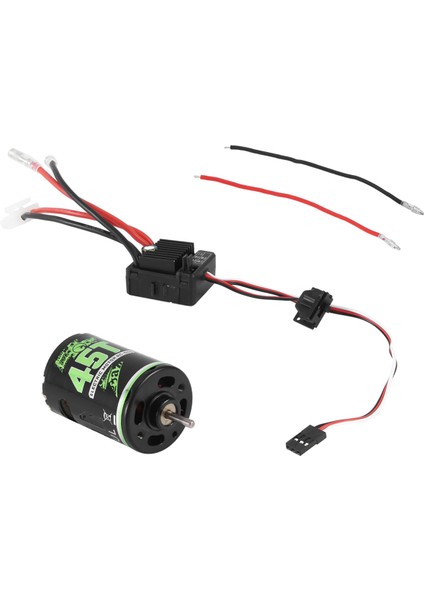 Rc 1/10 Araba Için 1060 Fırçalı Esc 60A 2-3s ile 540 Fırçalı Motor 45T (Yurt Dışından) fiyatları