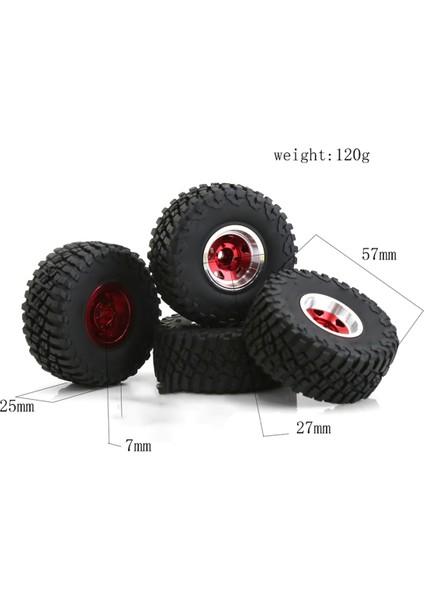 1/10 Rc Araba Yarışı Lastikleri Drift Araba Lastiği Tekerlek TT01 TT02 XV01 (Yurt Dışından)