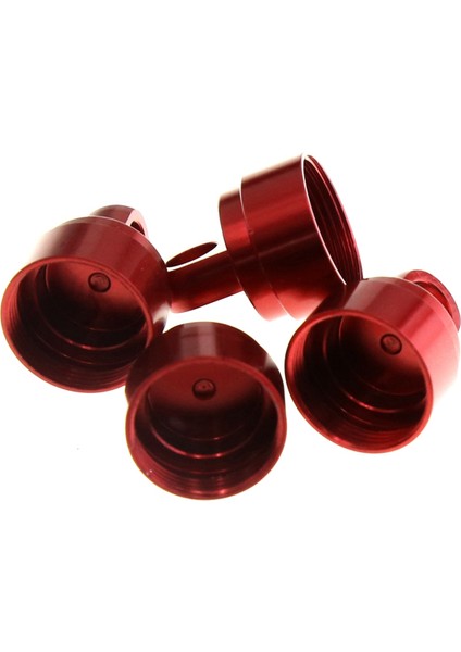 Slash 2WD 4WD, Kırmızı Için 4pcs Işlenmiş Alaşım Şok Kapakları (Yurt Dışından) modelleri