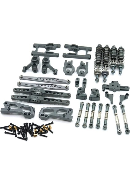 Metal Yükseltme ve Modifikasyon 12 Parça Set, Kırmızı (Yurt Dışından)