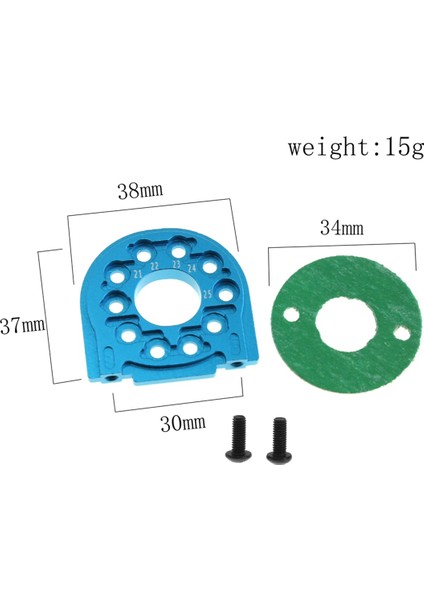 TT02 Tt-02 1/10 Için 1 Takım Metal Motor Montajı (Yurt Dışından)