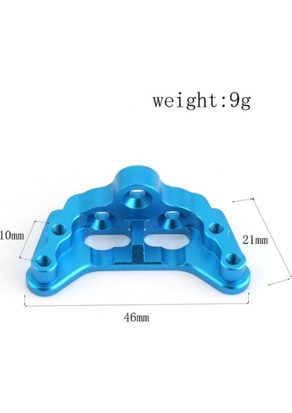 Tamiya Için 1/10 Off-Road Araç Yükseltilmiş Yol Alaşım Aksesuarları Tırmanma Çerçevesi Çerçeve Şok Emici Dip (Yurt Dışından)