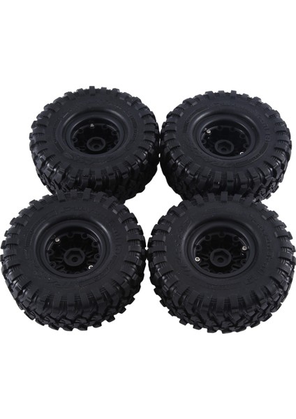 4 Adet 120MM Metal 1.9 Inç Beadlock Jant Lastik Lastik Seti (Yurt Dışından)