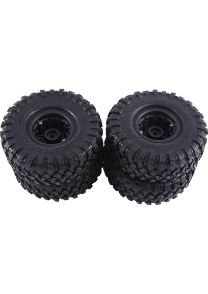 4 Adet 120MM Metal 1.9 Inç Beadlock Jant Lastik Lastik Seti (Yurt Dışından)
