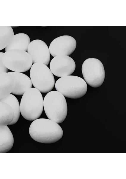 50 Adet Modelleme Köpük El Sanatları Paskalya Yumurtaları Dekorları Düğün Vazo Dolgu Için 50 Parça 5 cm (Yurt Dışından)