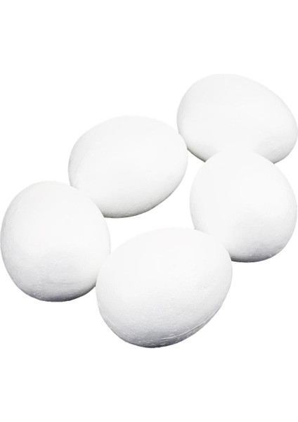 5 Bunnies Köpük Yumurta Paskalya Yumurtaları Seti Köpük Hollow Paskalya Şenlikli Dekor 5 Parça 10 cm (Yurt Dışından)