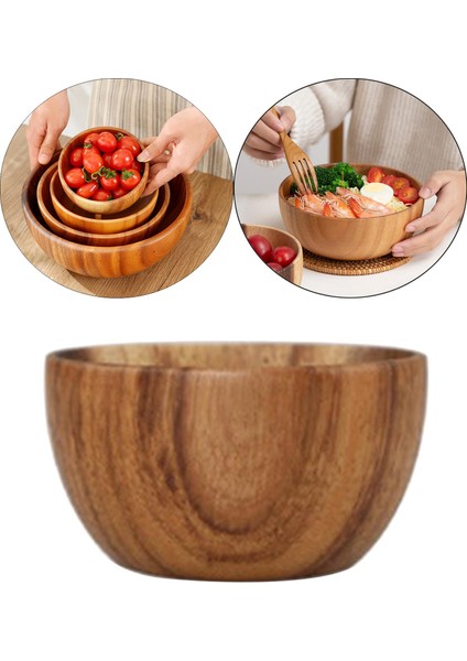 Doğal Ahşap Salata Kasesi Mutfak Karıştırma 10X6CM (Yurt Dışından) indirimleri