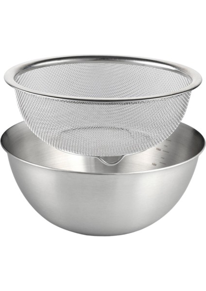 2 Makarna Spagetti Pirinç Durulama Süzgeç Yı Makinesi Pirinç Yı Kasesi Kevgir 24 cm (Yurt Dışından)